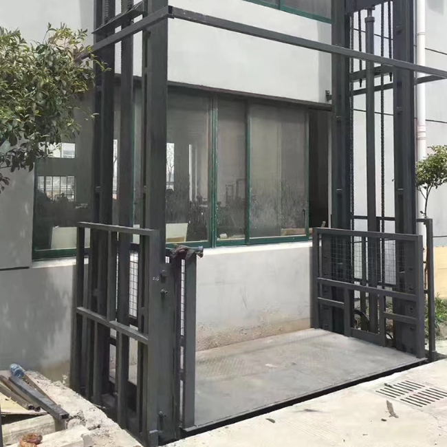 霍州5吨室外升降货梯